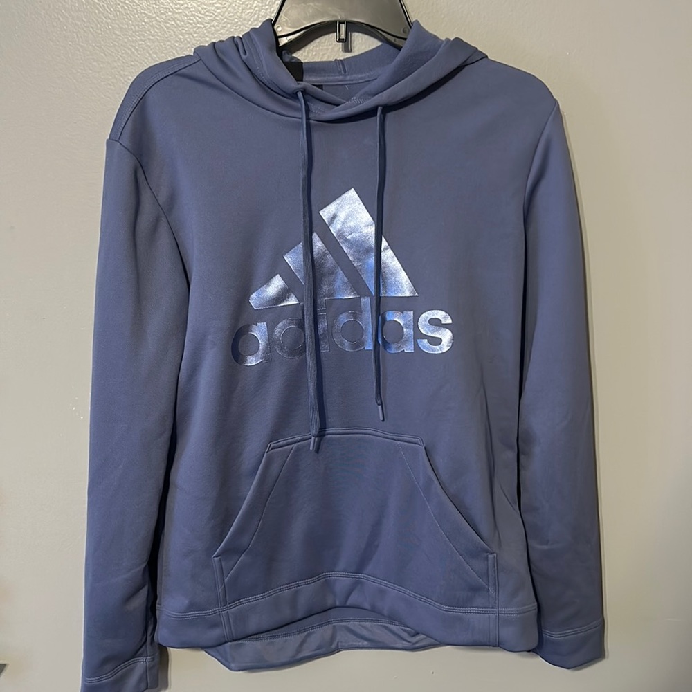 Purple Adidas Hoodie
